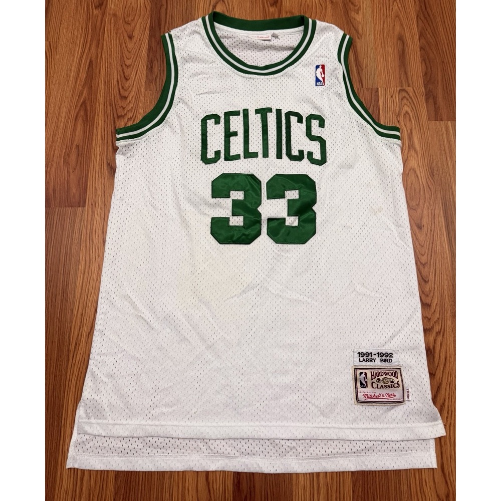 Larry Bird Celtics Jersey Mens 48 XL Mitchell & Ness Hardwood Classics NBA